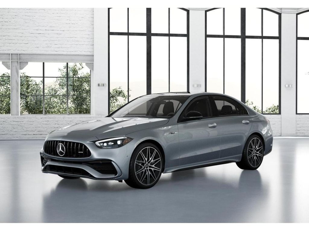 New 2026 Cirrus Silver Metallic Mercedes-Benz AMG® C 43 4MATIC® Sedan image 39