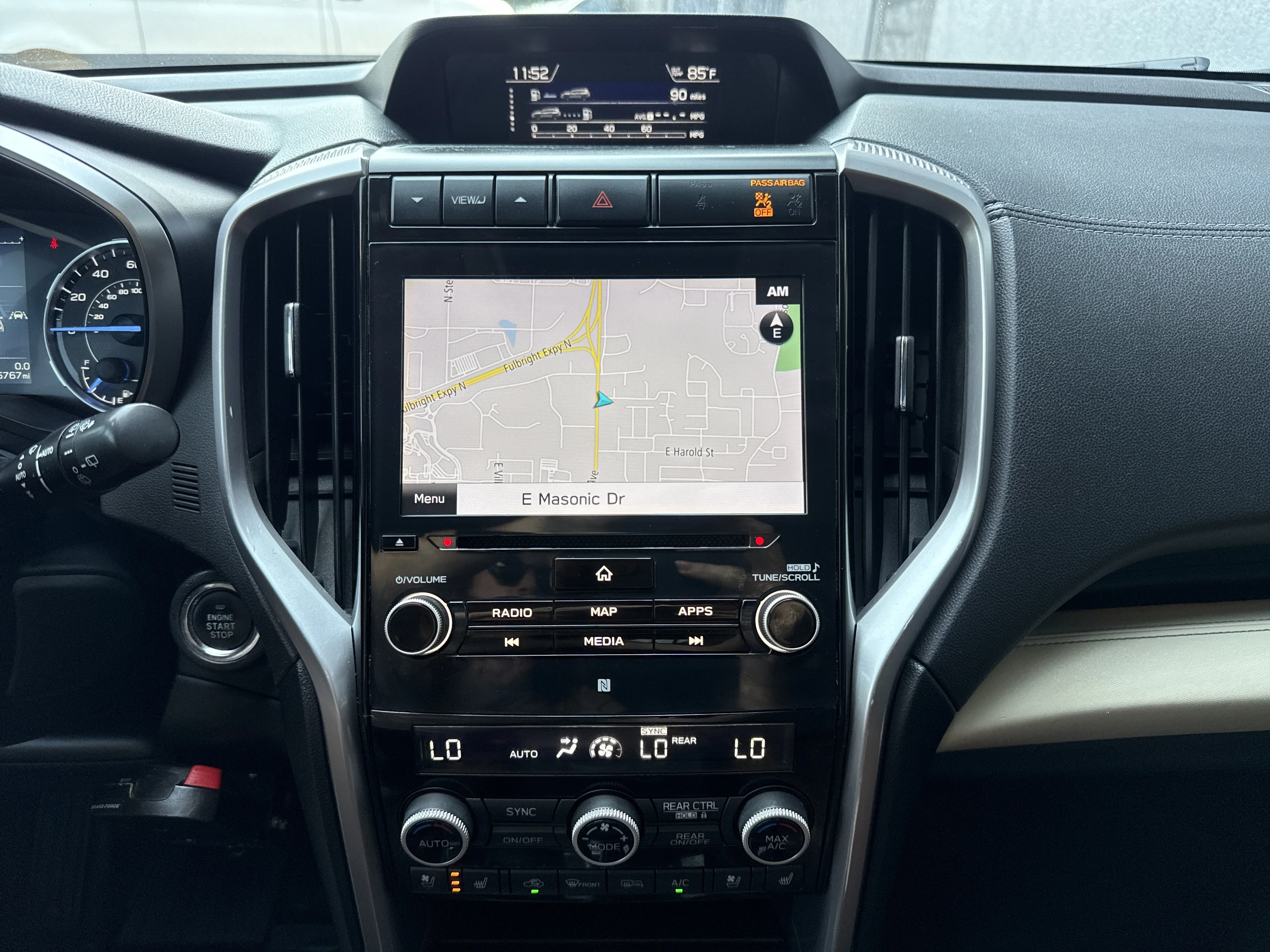 Used 2019 Crystal White Pearl Subaru Touring AWD image 22
