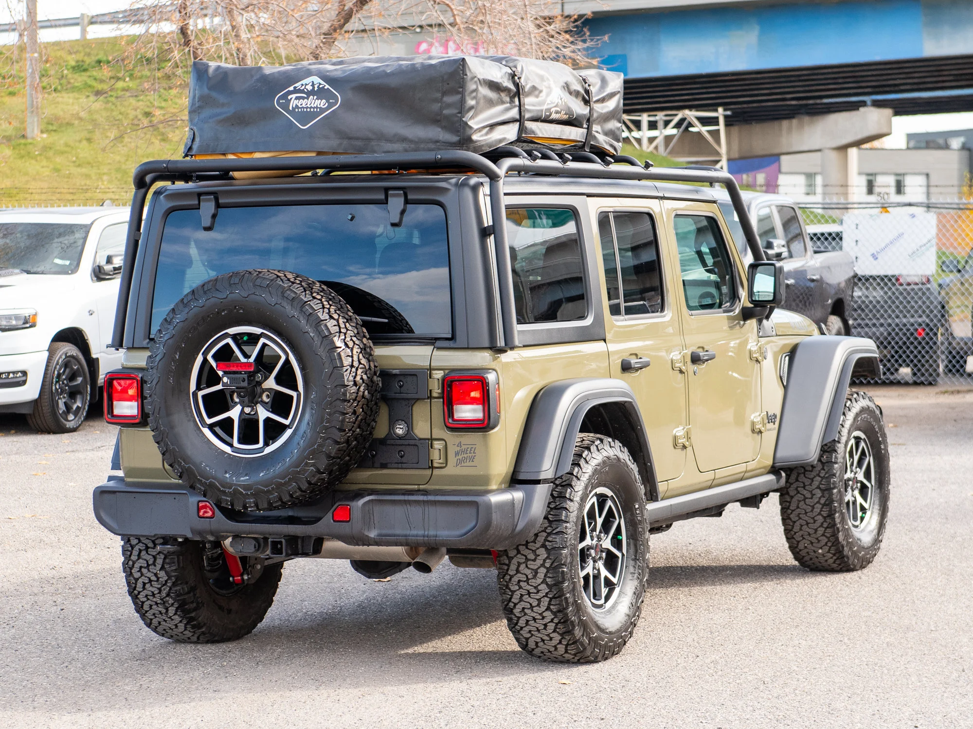 Used 2026 41 Jeep Willys* 4 Door 4x4, Roof Top Tent, Hi Lift Jack image 7