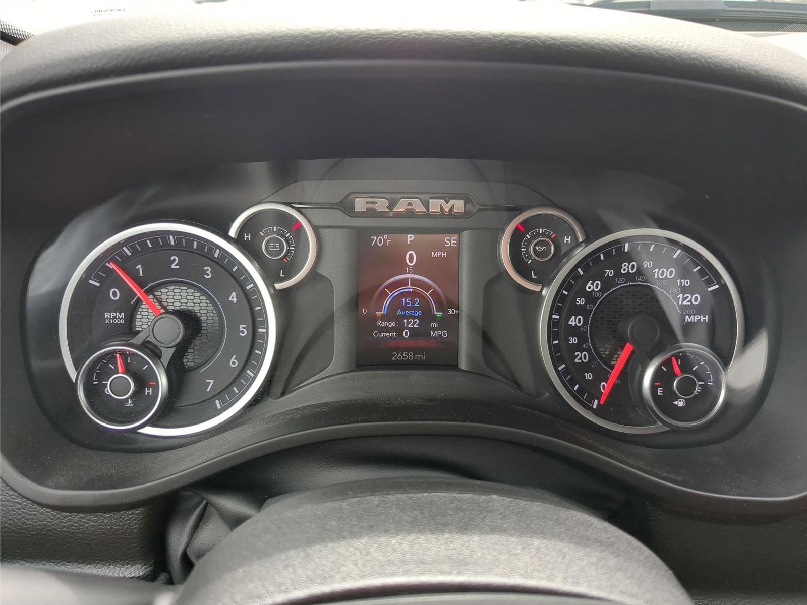 Used 2025 Hydro Blue Pearlcoat Ram Big Horn image 18
