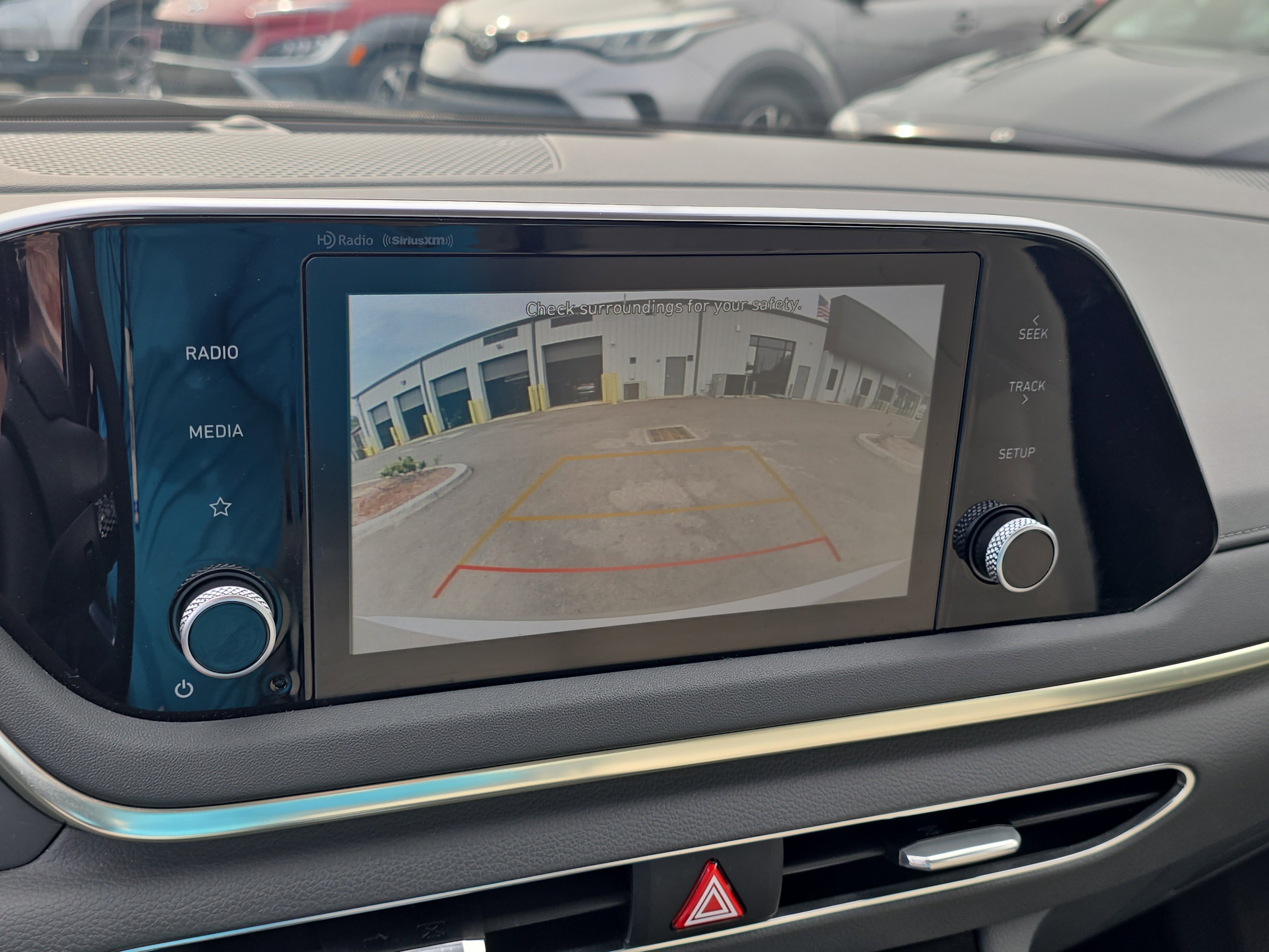 Used 2021 Shimmering Silver Pearl Hyundai SEL image 23