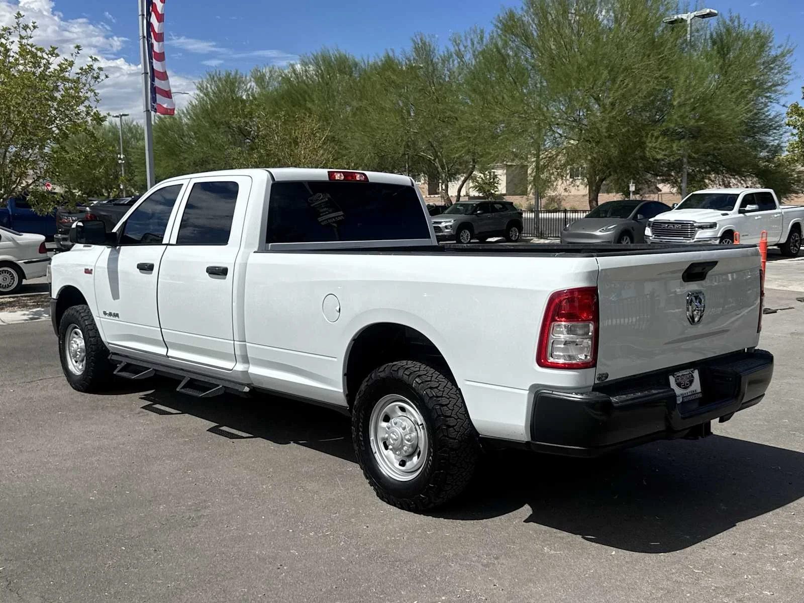 Used 2022 Bright White Clearcoat Ram Tradesman image 6