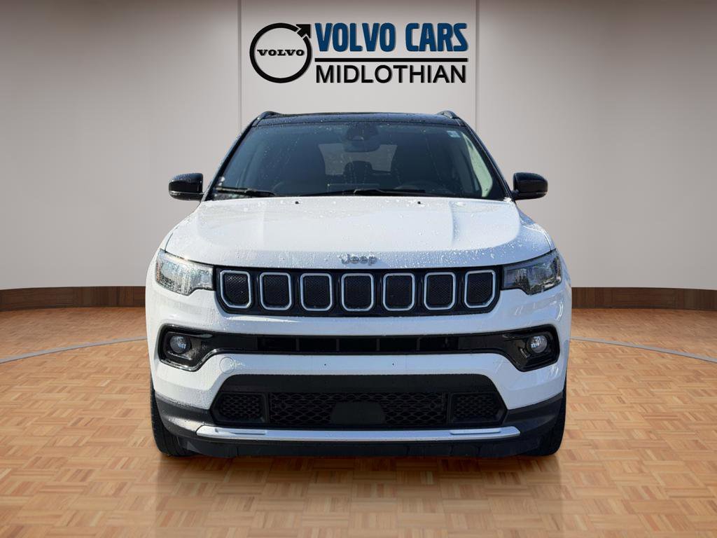 Used 2022 Bright White Clearcoat Jeep Limited image 25