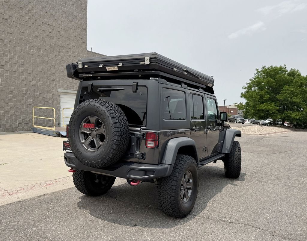 Used 2018 Gray Jeep Unlimited Rubicon image 8