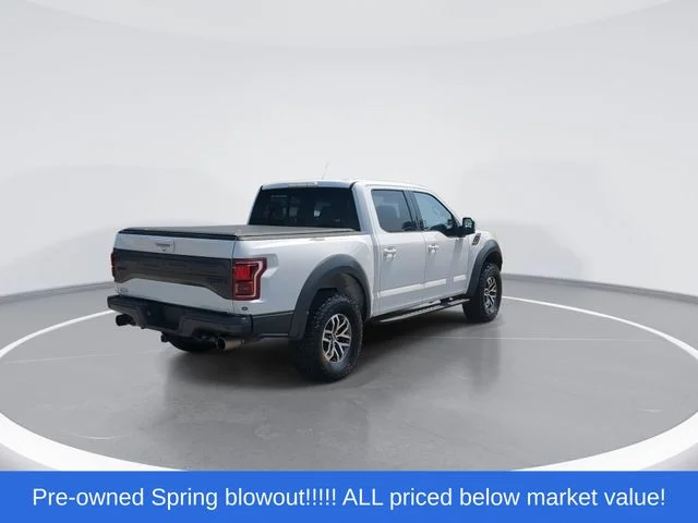 Used 2018 White Ford Raptor image 8