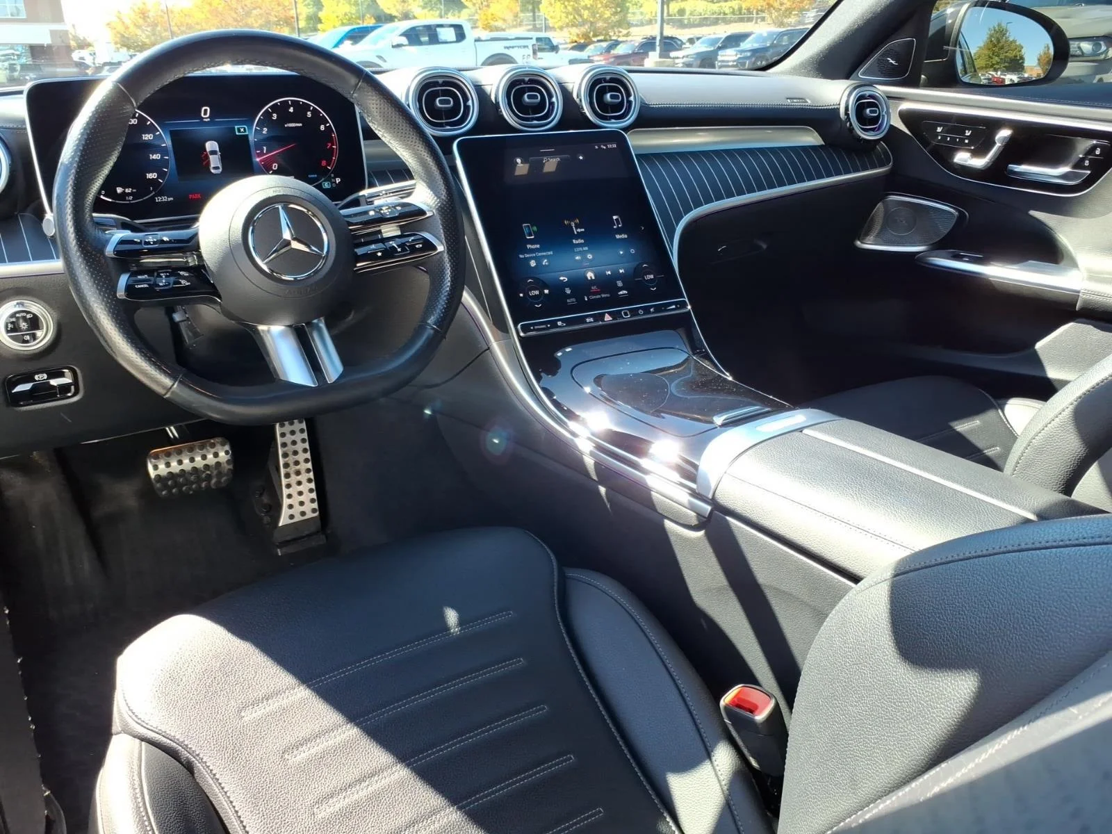 Used 2023 Polar White Mercedes-Benz C 300 image 20