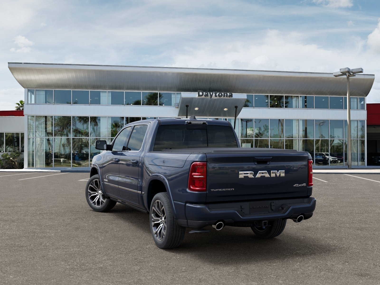 New 2026 Forged Blue Metallic Exterior Paint RAM Tungsten image 3