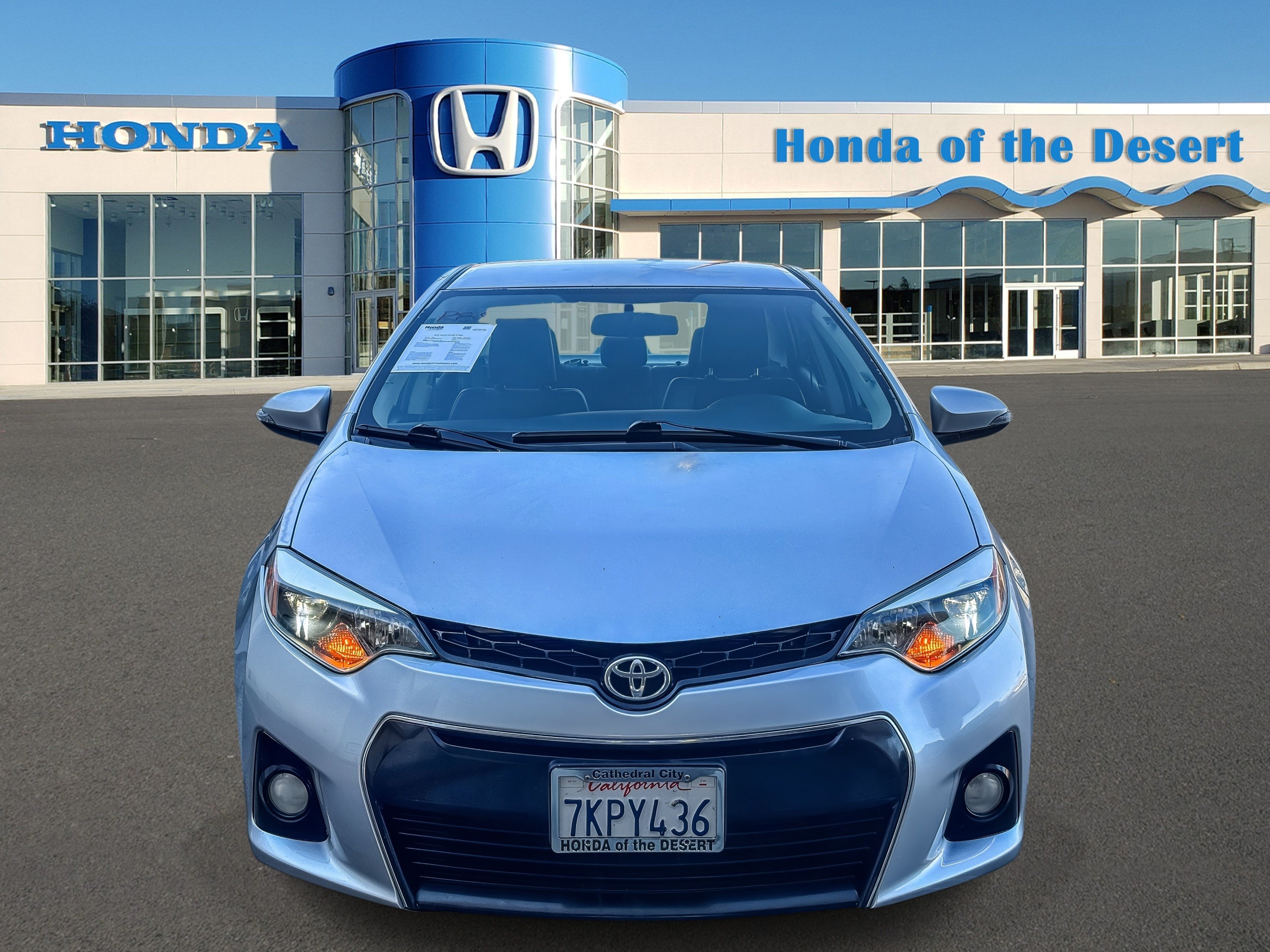 Used 2015 Toyota Corolla S Plus with VIN 5YFBURHEXFP297164 for sale in Cathedral City, CA