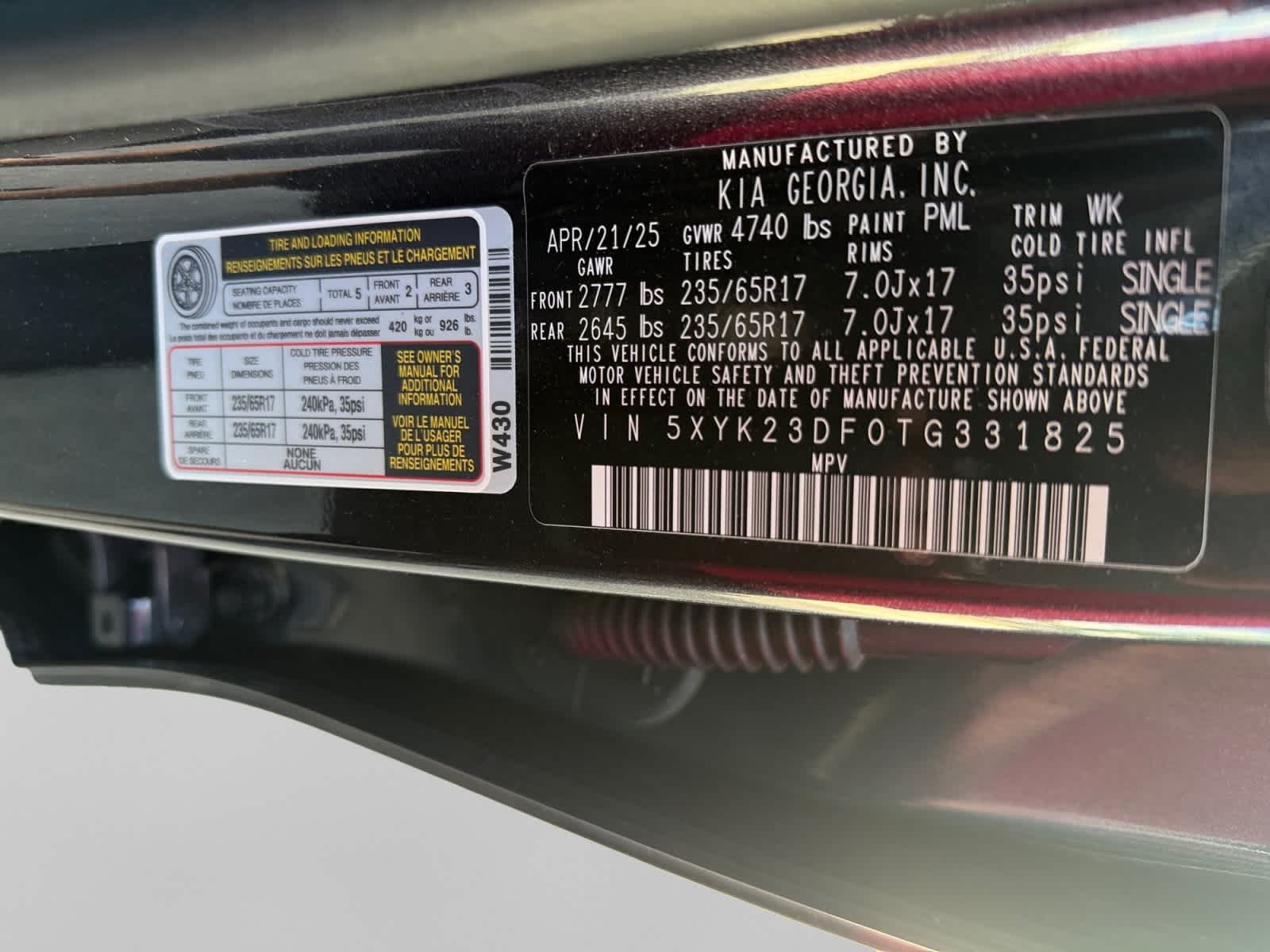 Certified Used 2026 Gravity Gray Kia LX image 25