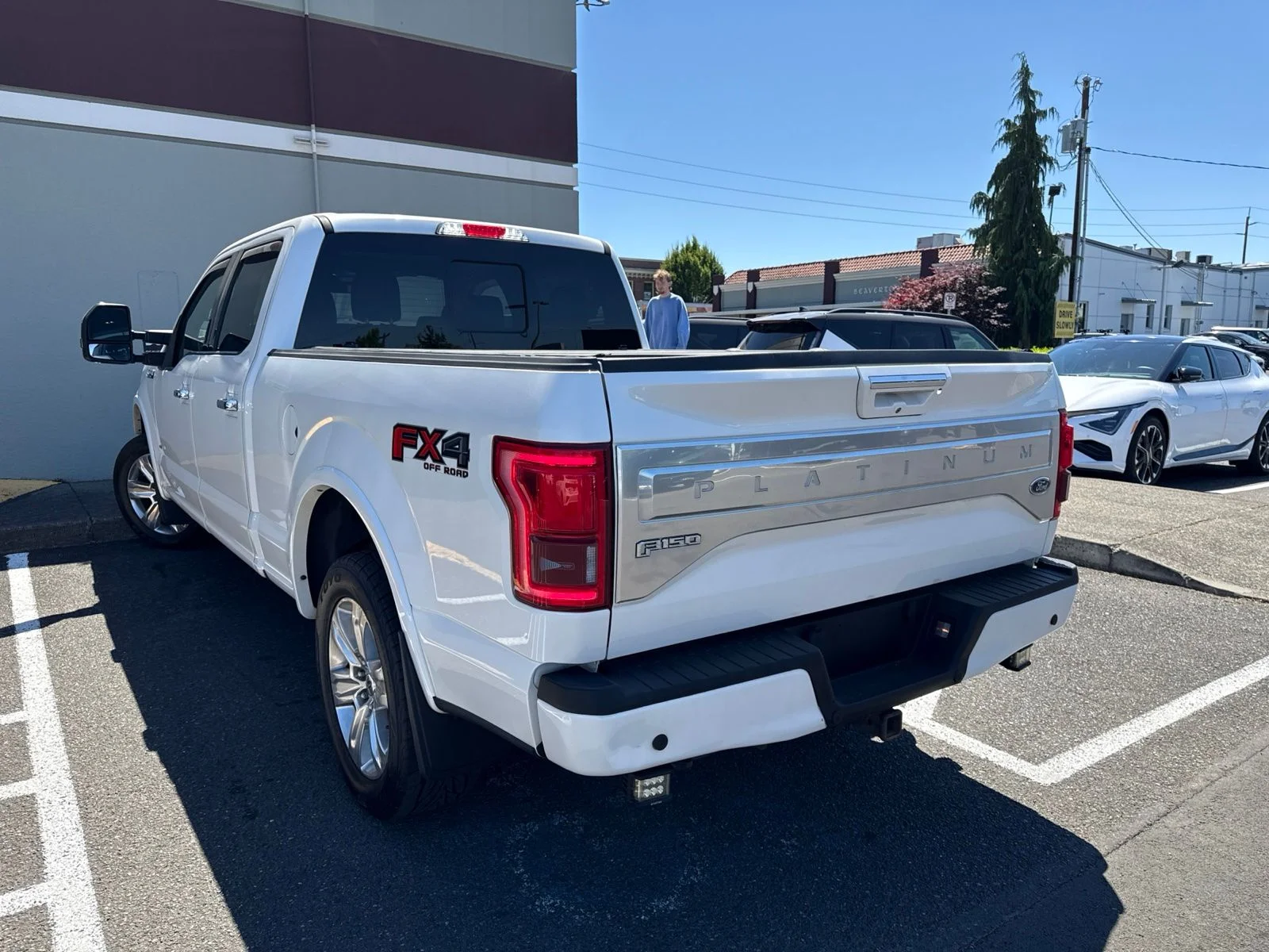 Used 2016 White Ford Platinum image 5