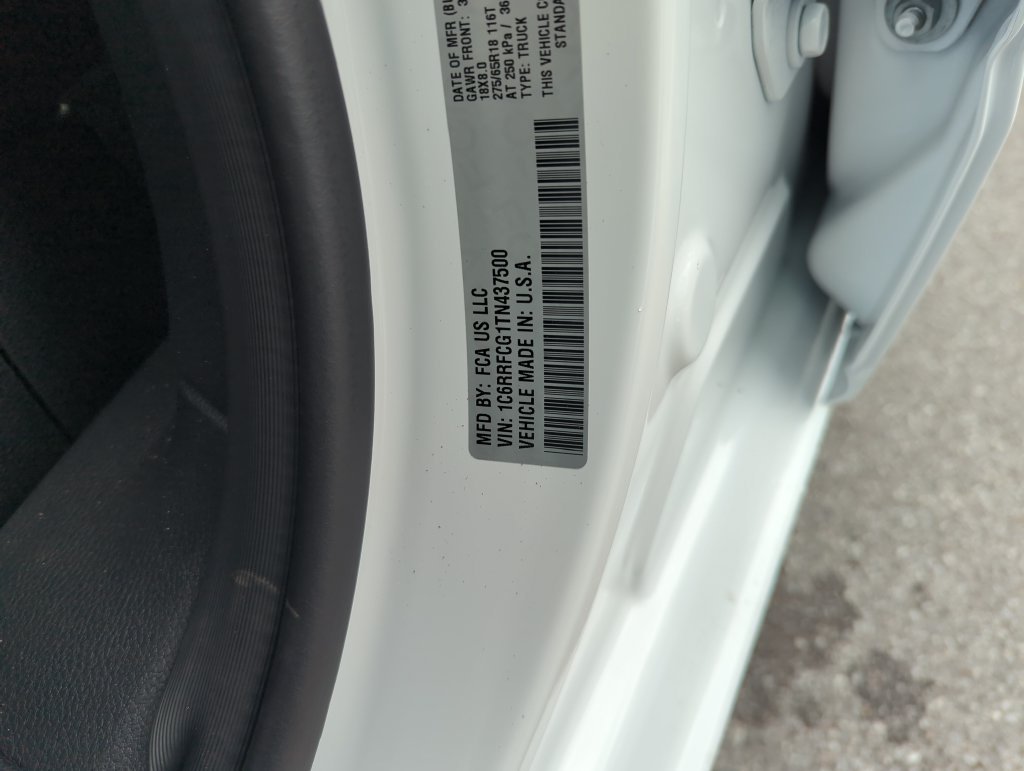 New 2026 Bright White Clear-Coat Exterior Paint Ram Tradesman image 38