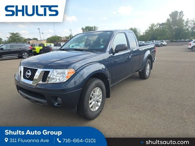 Certified Used 2019 Blue Nissan SV image 1