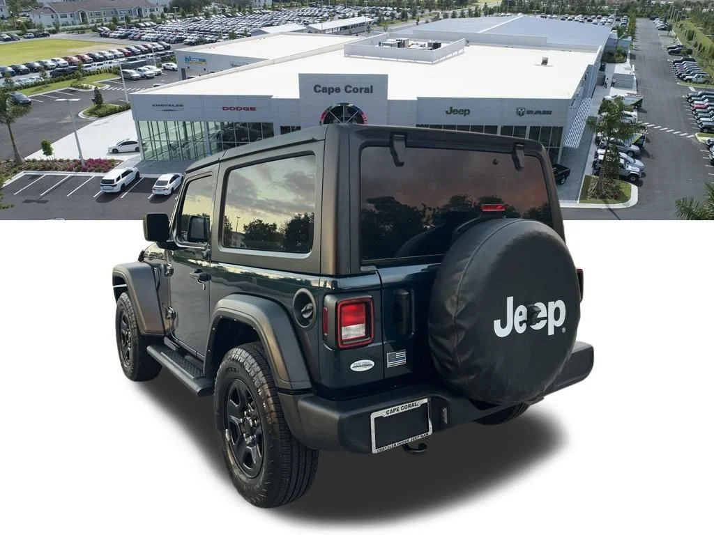 Certified Used 2025 Blue Jeep Sport image 9