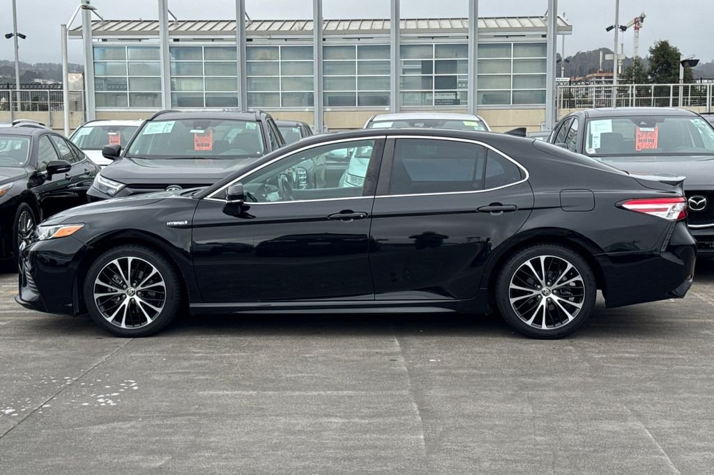 Certified Used 2020 Black Toyota SE image 7
