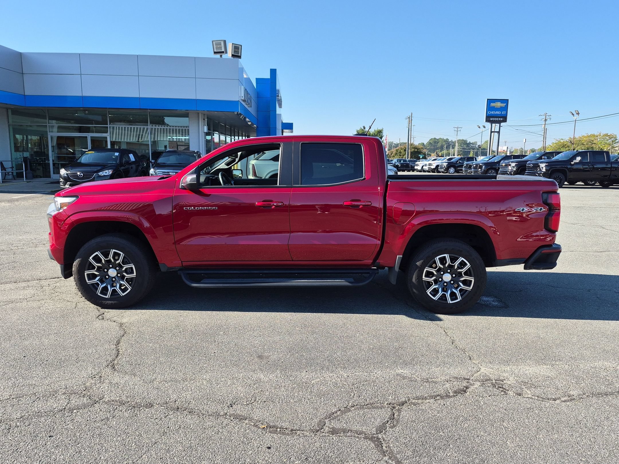 Certified Used 2024 Radiant Red Tintcoat Chevrolet LT image 2
