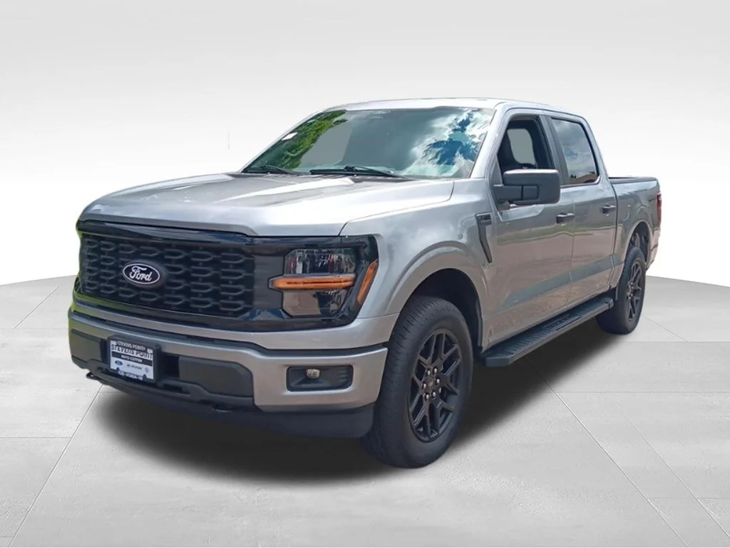 Used 2025 Iconic Silver Metallic Ford STX image 3