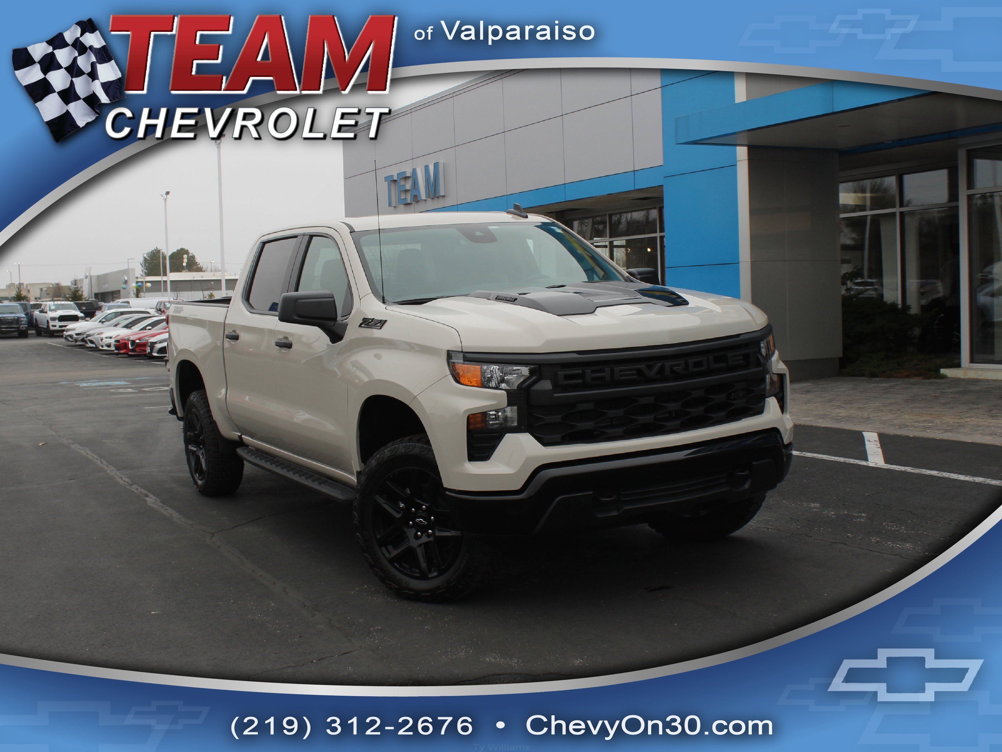 New 2026 White Sands Chevrolet Custom Trail Boss image 1
