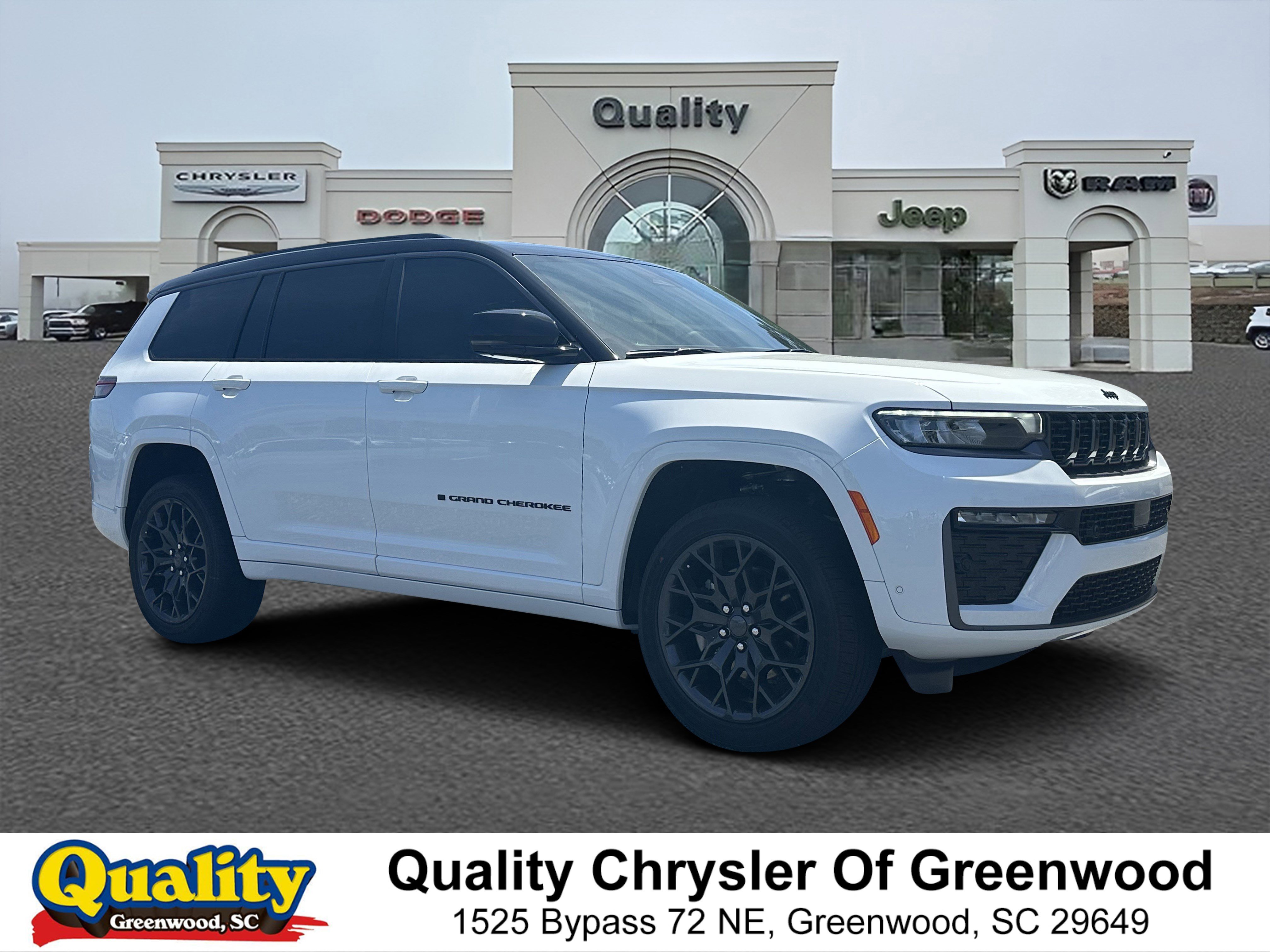 New 2026 Bright White Clear-Coat Exterior Paint Jeep Summit image 1
