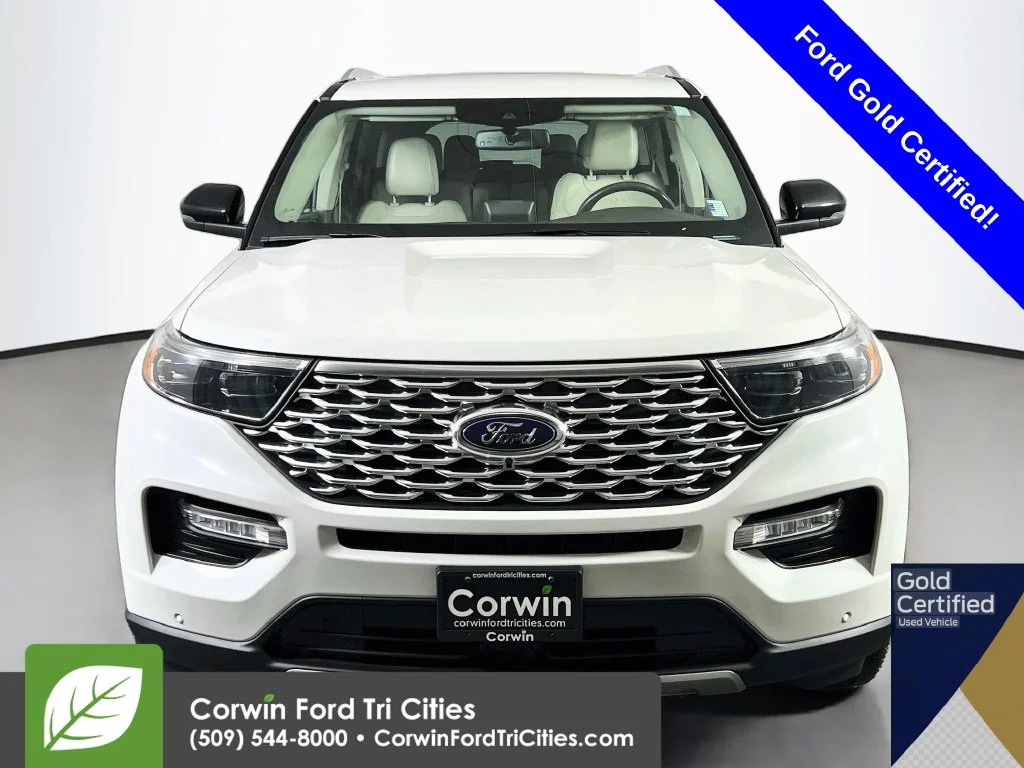 Used 2021 White Ford Platinum image 3
