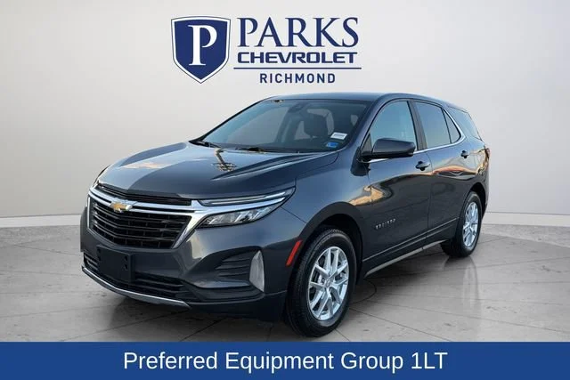 Used 2023 IRON GRAY METALLIC Chevrolet LT image 3