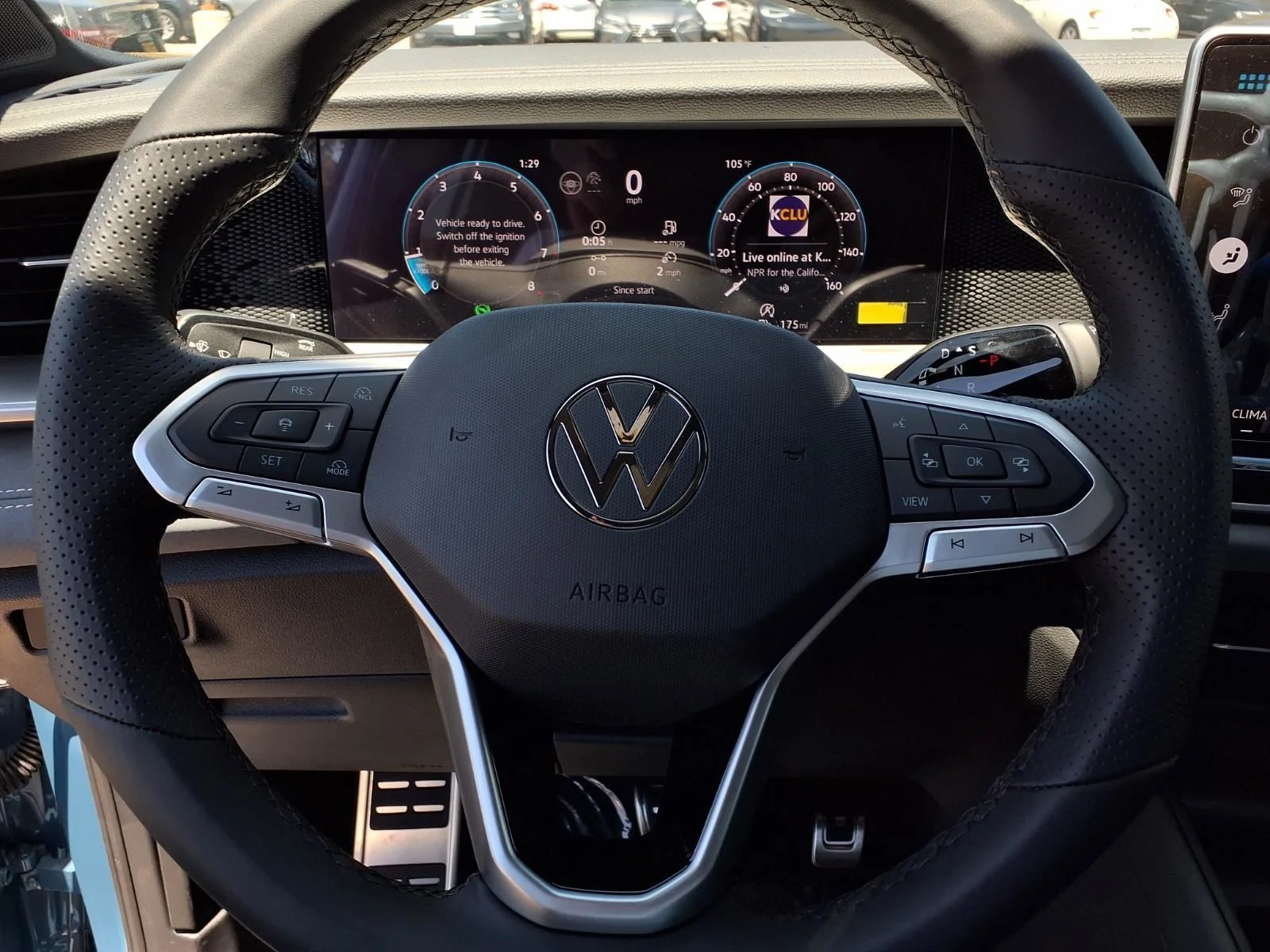 New 2026 Blue Volkswagen 2.0T SE R-Line Black image 12
