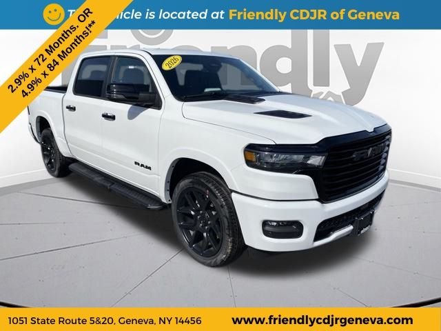 New 2026 Bright White Clear-Coat Exterior Paint RAM Laramie image 3