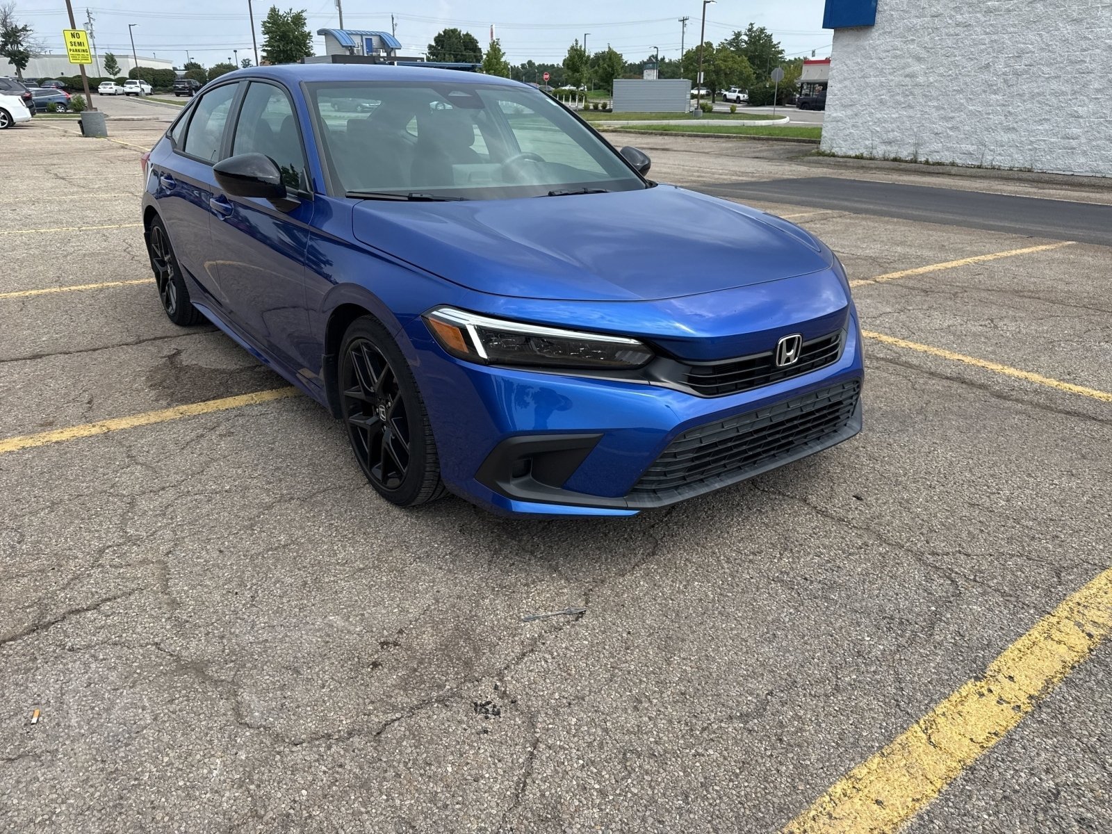 Certified Used 2023 Aegean Blue Metallic Honda Sport image 17