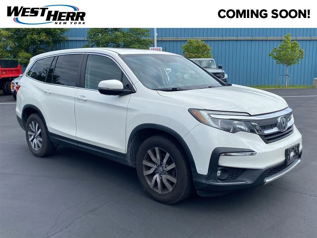 Used 2019 White Diamond Pearl Honda EX-L image 1