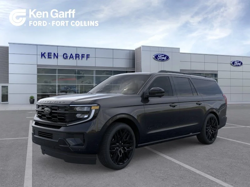 New 2026 Agate Black Metallic Ford Platinum image 1