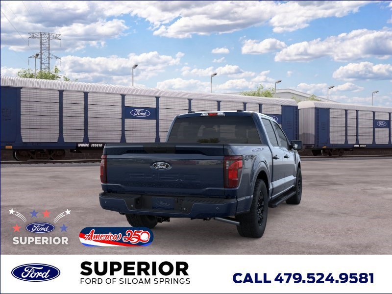 New 2026 Antimatter Blue Metallic Ford XLT image 8