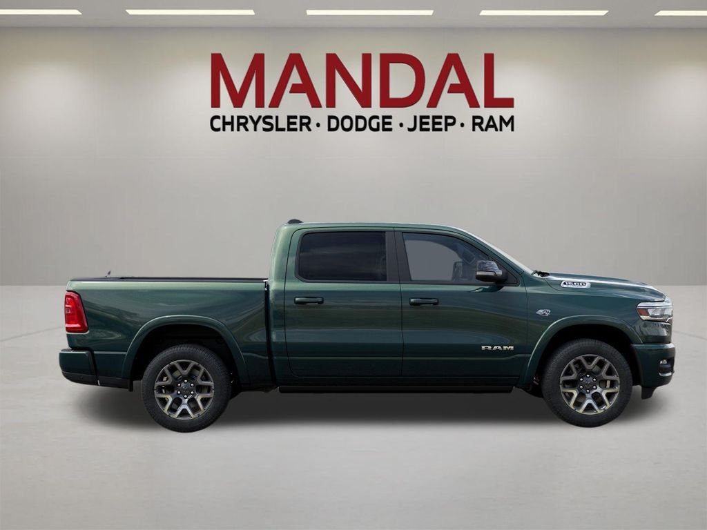 New 2026 Serrano-Green Metallic Exterior Paint RAM Laramie image 21