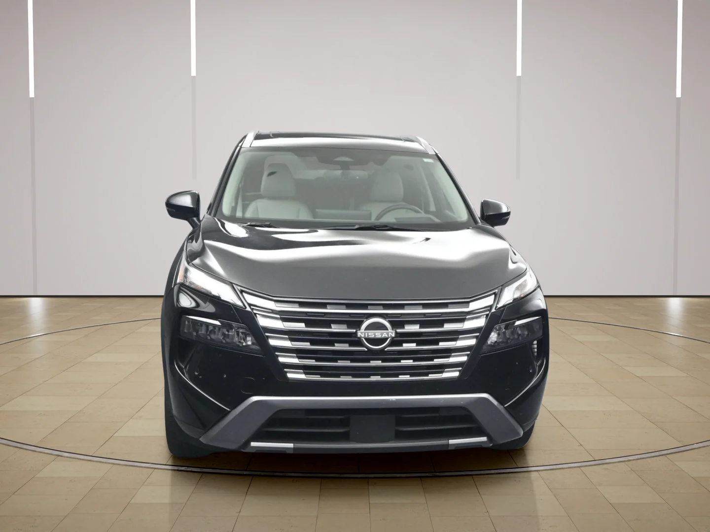 Certified Used 2025 Super Black Nissan SL image 2