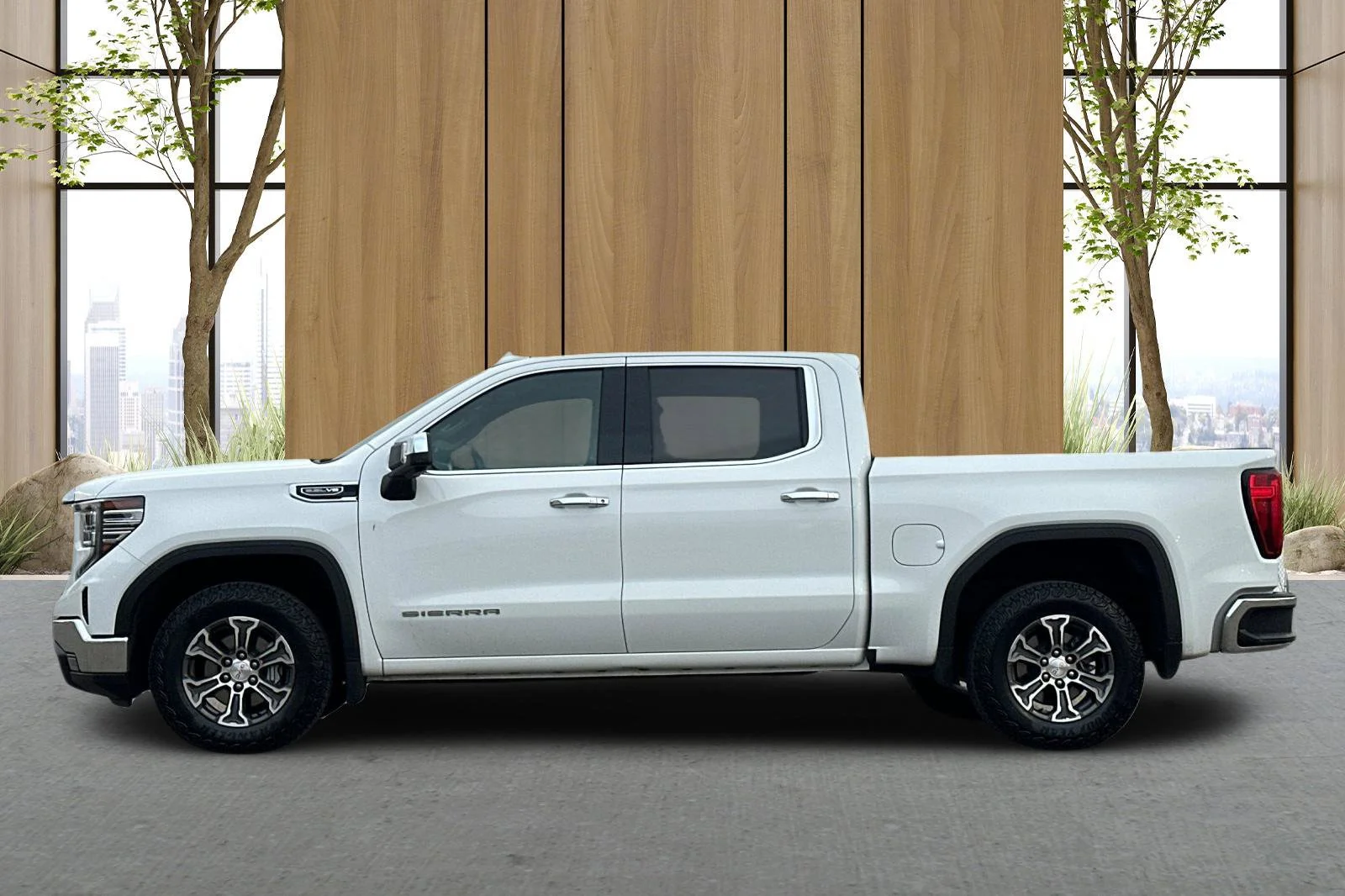 Used 2025 Summit White GMC SLT image 7