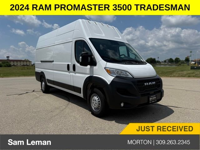New 2024 Ram ProMaster 3500 Super High Roof 3D Extended Cargo Van - Main Image