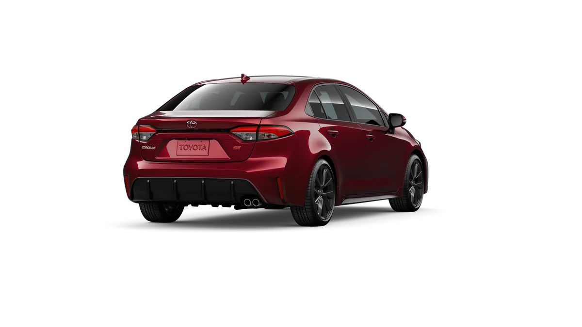 New 2026 Ruby Flare Pearl Toyota SE image 9