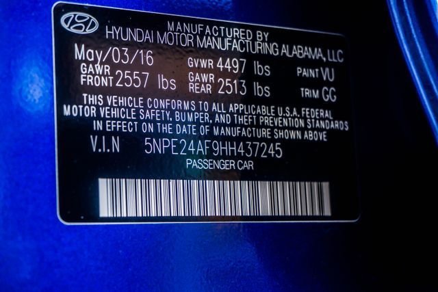 Used 2017 Blue Hyundai SE image 33