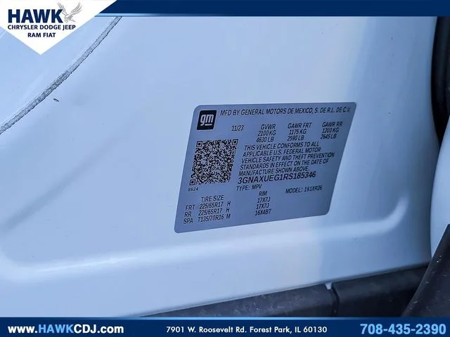 Used 2024 White Chevrolet LT image 15