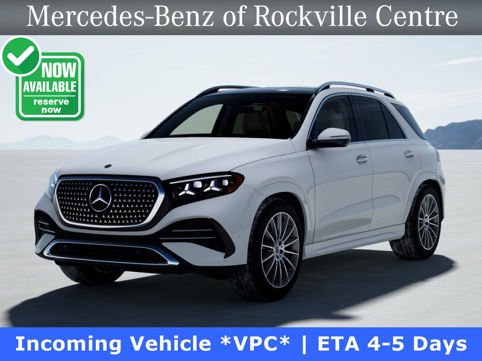 New 2027 Polar White Mercedes-Benz GLE 350 image 1