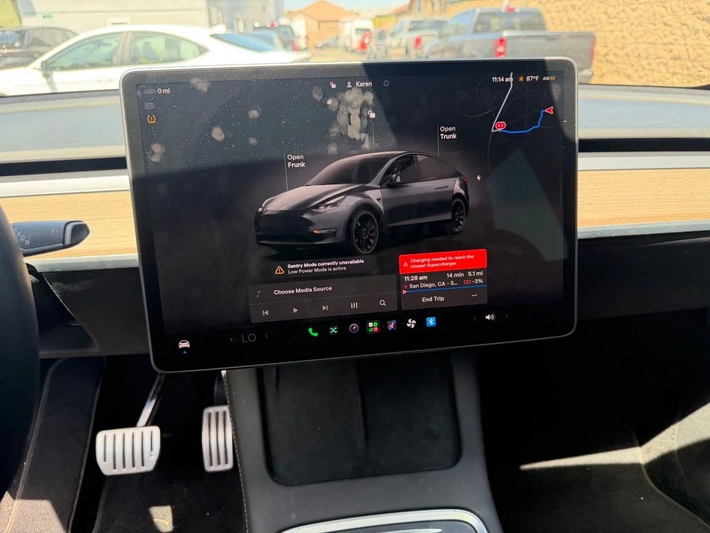 Used 2022 Gray Tesla Performance image 21