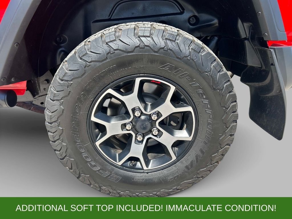 Used 2020 Red Jeep Unlimited Rubicon image 10