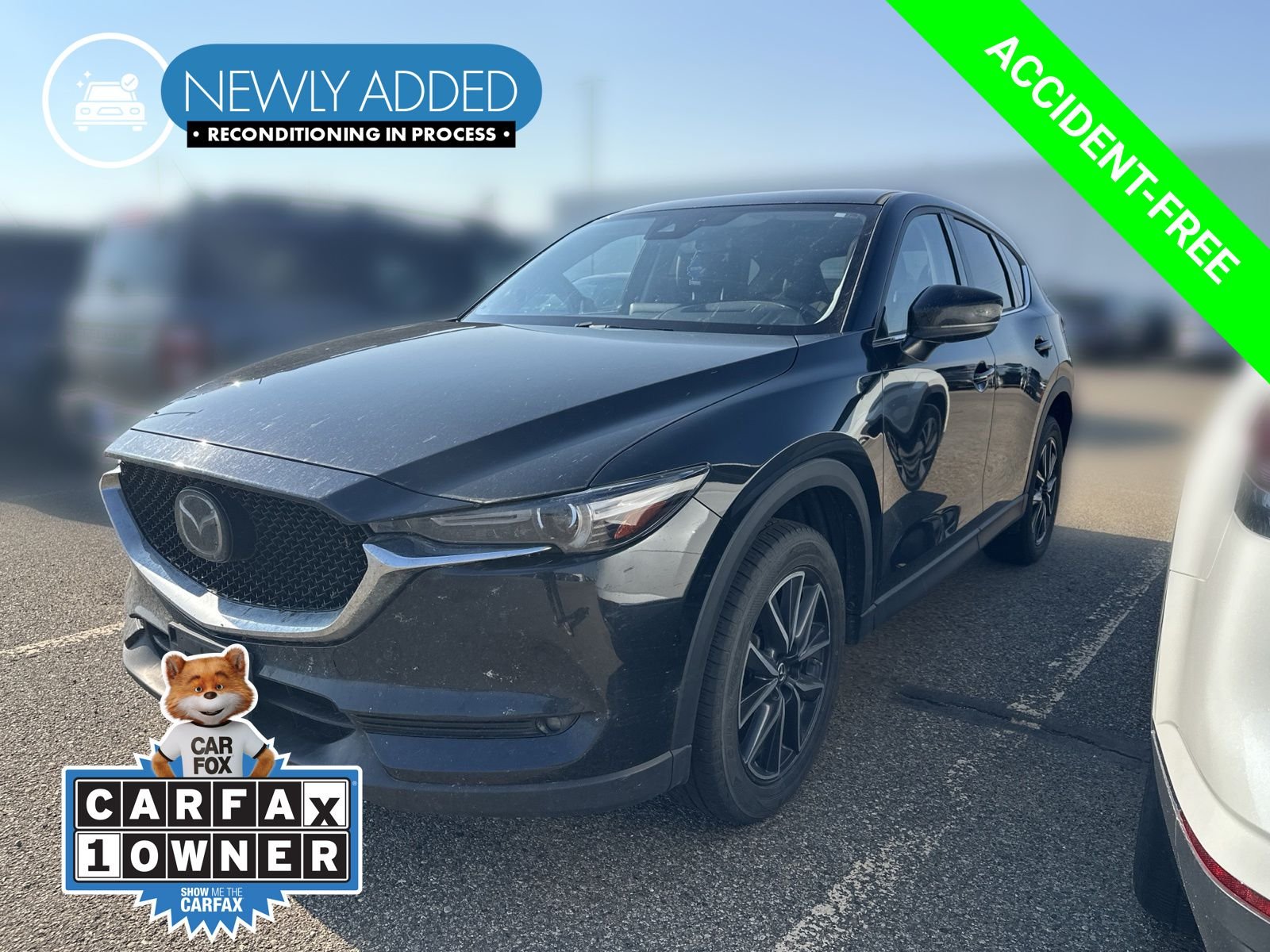 Used 2017 Black Mazda Grand Touring image 1