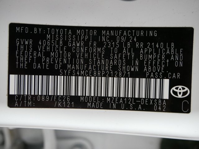 Certified Used 2024 Wind Chill Pearl Toyota SE image 31