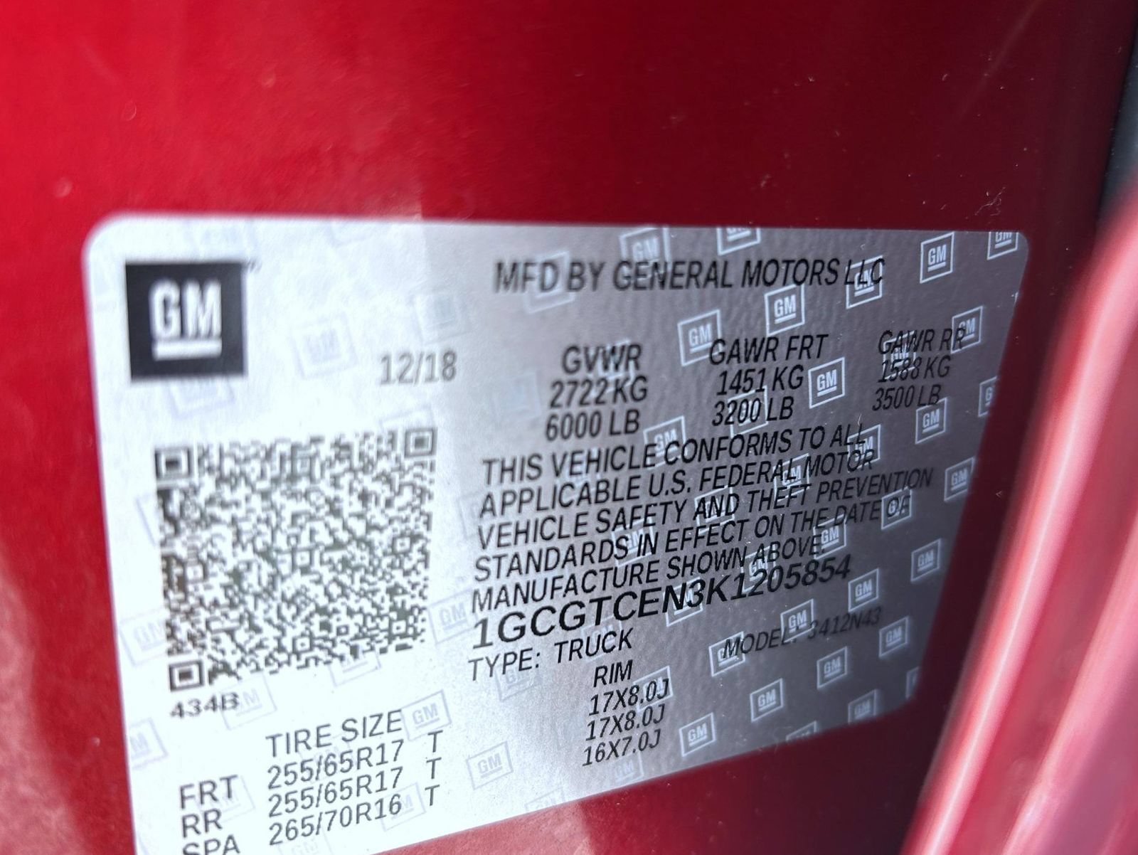 Certified Used 2019 Red Chevrolet 4WD LT image 26