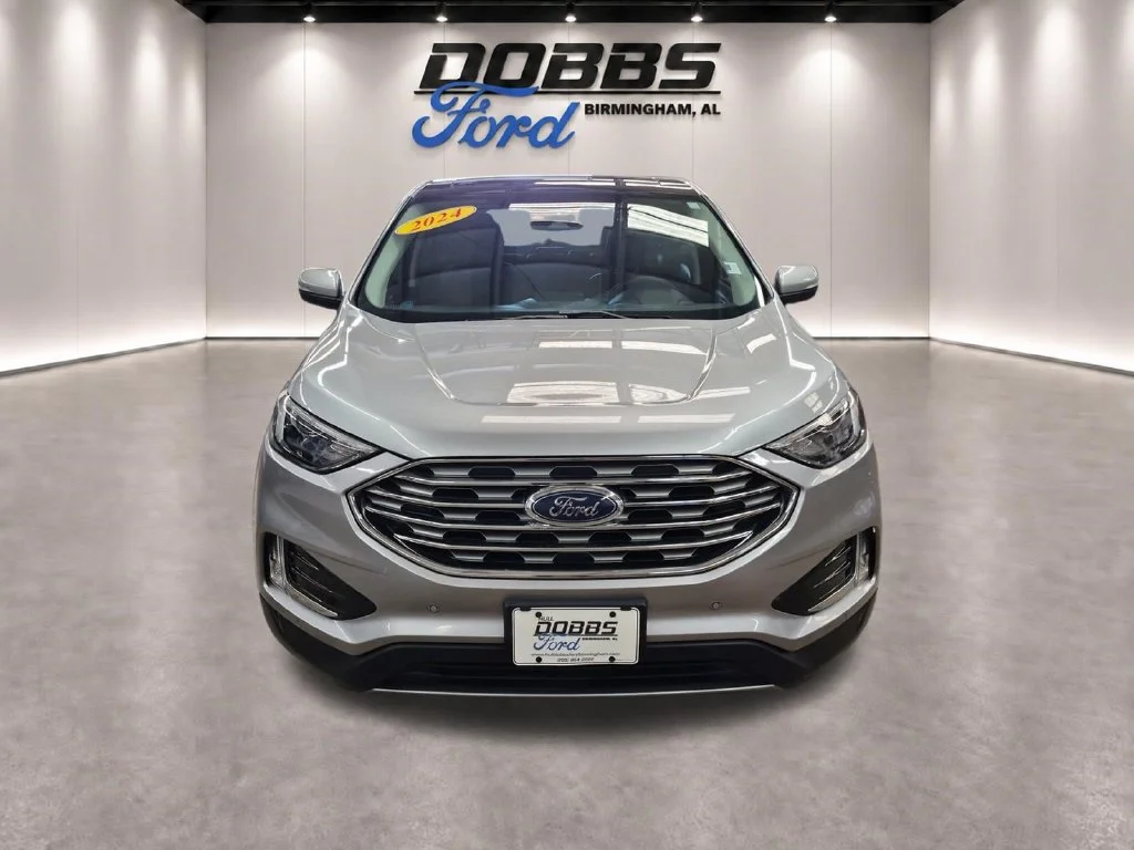 Certified Used 2024 Iconic Silver Metallic Ford Titanium image 3