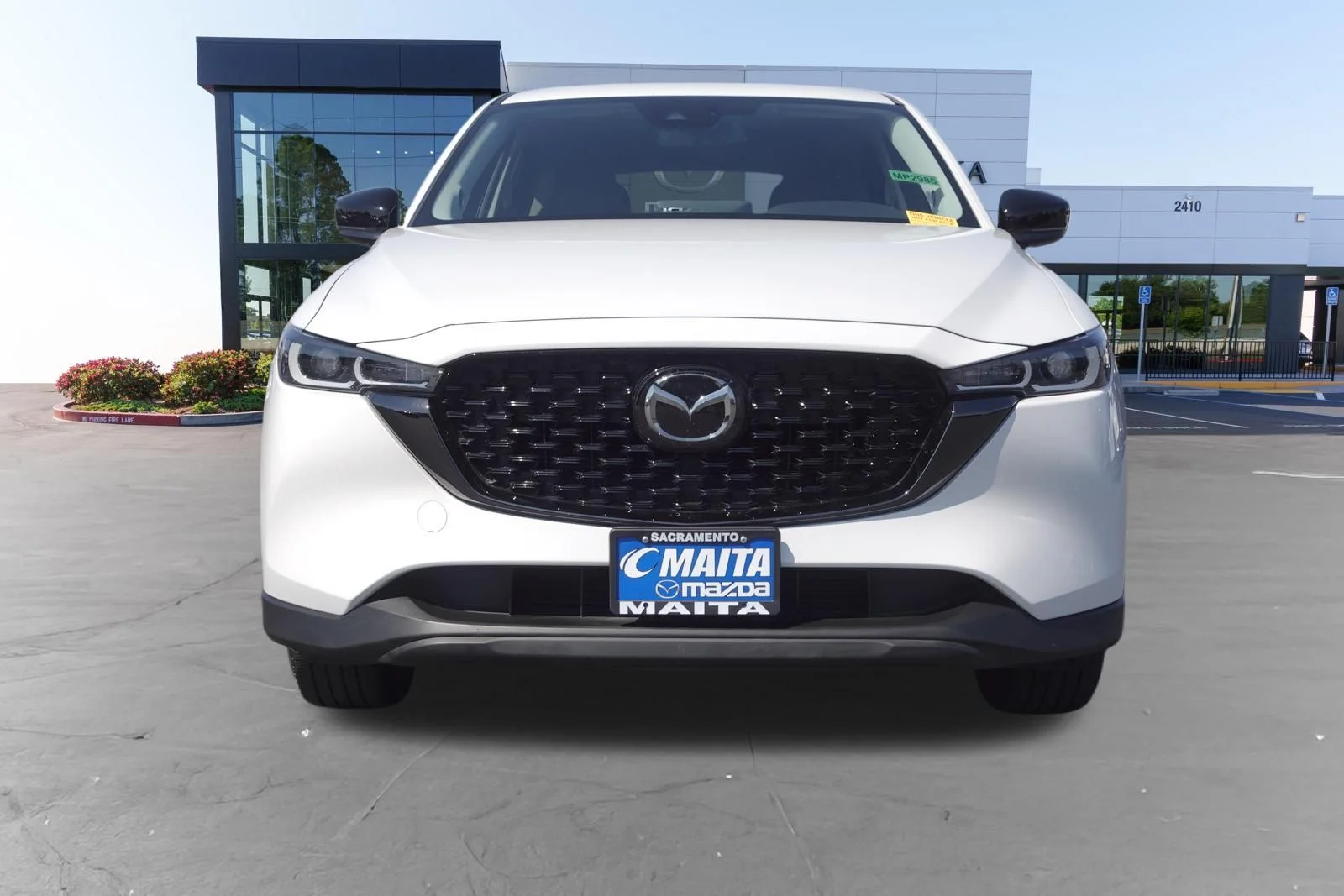 Certified Used 2025 Rhodium White Metallic Mazda 2.5 S Carbon Edition image 10