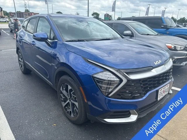 Used 2024 Blue Kia EX image 3