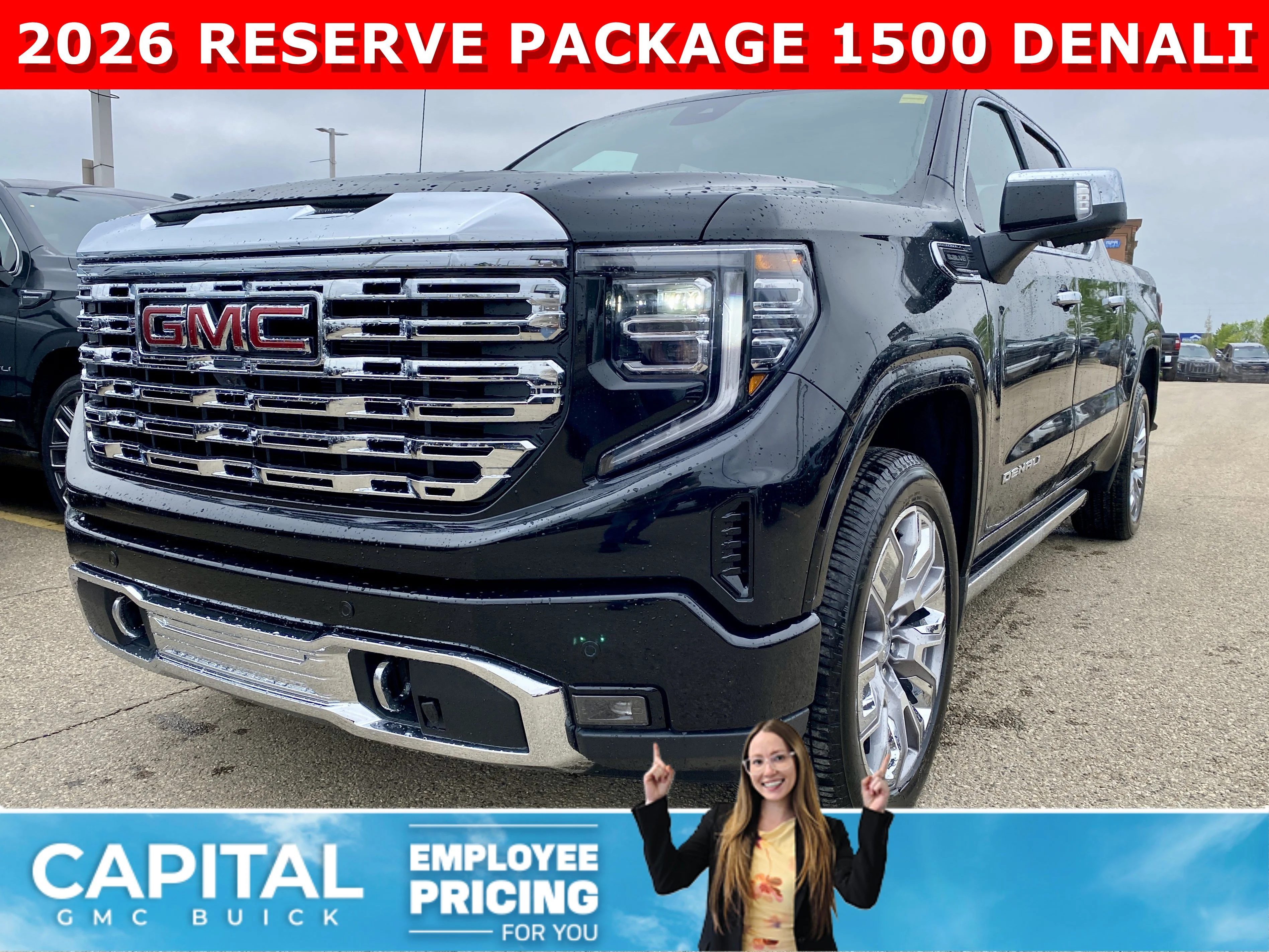 New 2026 ONYX BLACK GMC Denali image 1