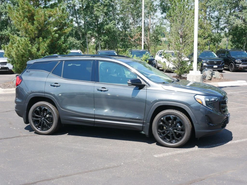 Used 2021 GMC Terrain SLT with VIN 3GKALVEV7ML342281 for sale in Minneapolis, Minnesota
