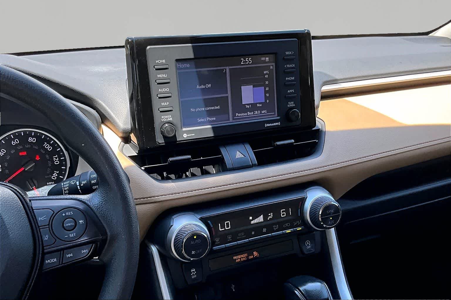 Used 2021 Midnight Black Metallic Toyota XLE image 7