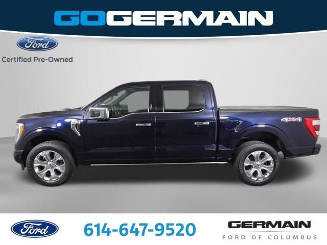 Certified Used 2023 Antimatter Blue Metallic Ford Platinum image 10